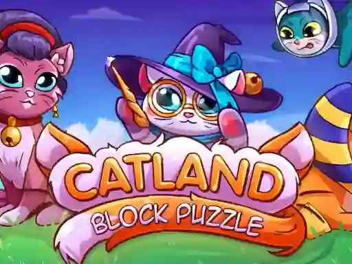 Гульня Catland: Block Puzzle онлайн