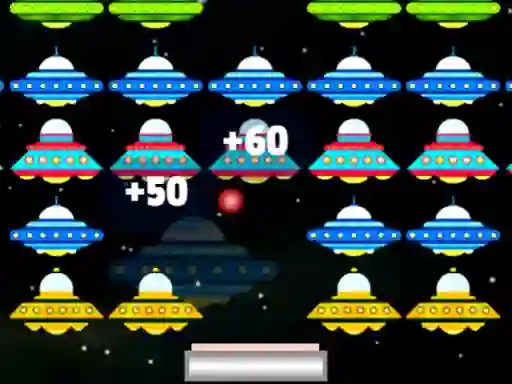 Гульня UFO arkanoid deluxe онлайн