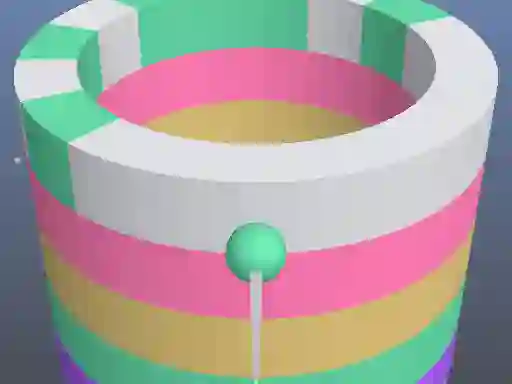 Гульня Paint The Rings онлайн