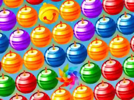 Гульня Winter Bubbles онлайн