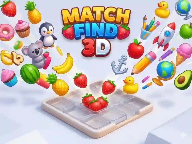 Гульня Match Find 3D онлайн