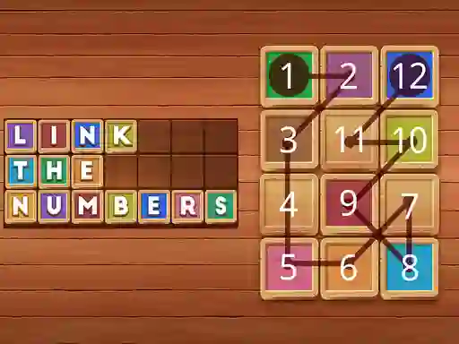 Гульня Link The Numbers онлайн