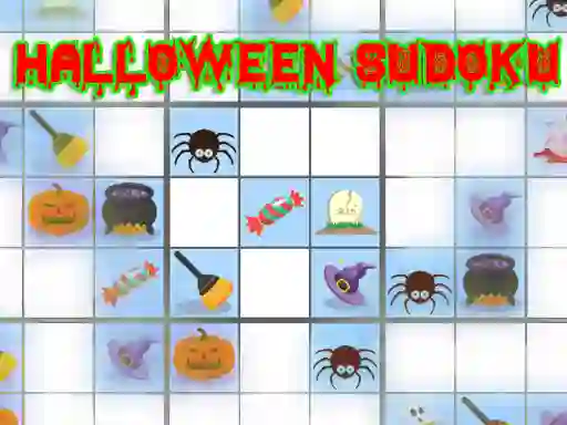 Гульня Halloween Sudoku онлайн