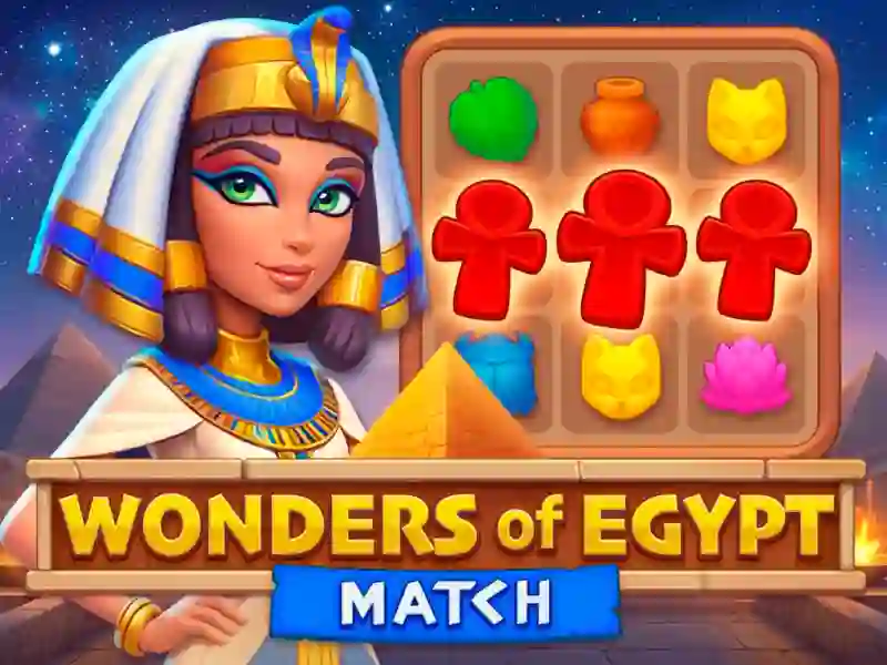 Гульня Wonders of Egypt Match онлайн