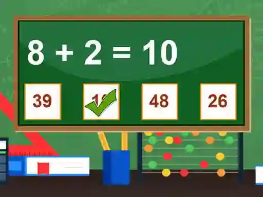 Гульня Math Game онлайн
