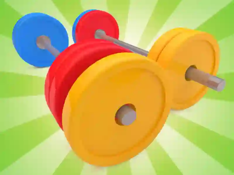 Гульня Barbell Sort Puzzle онлайн