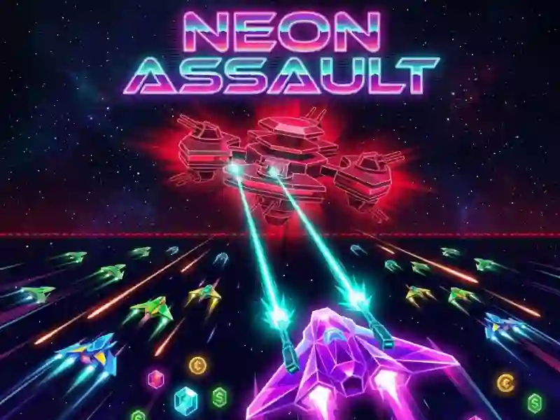Гульня Neon Assault онлайн
