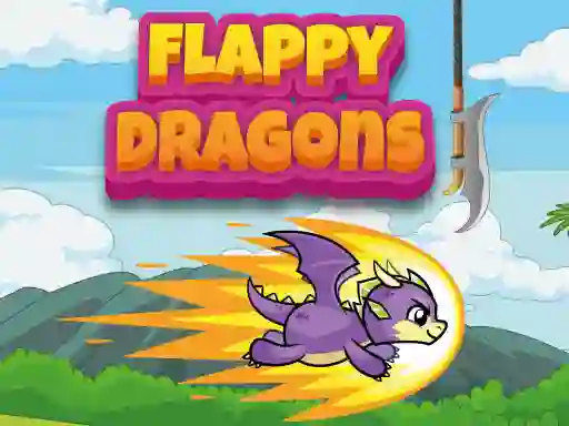 Гульня Flappy Dragons онлайн