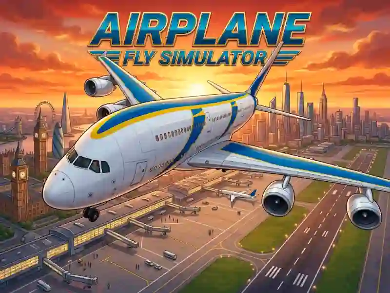 Гульня Airplane Fly Simulator онлайн