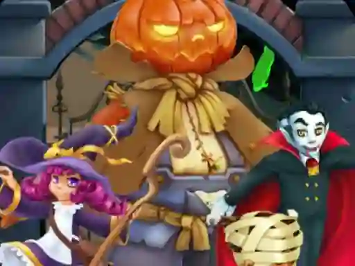 Гульня Halloween Jigsaw Deluxe онлайн