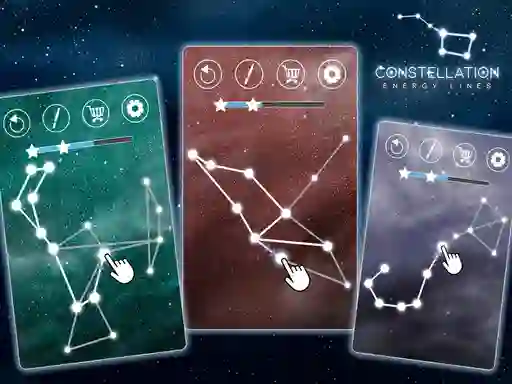 Гульня Constellation Energy Lines онлайн