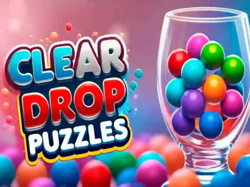 Гульня Clear Drop Puzzles онлайн