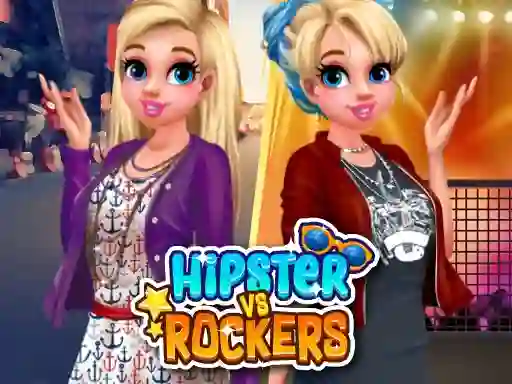 Гульня Hipsters vs Rockers онлайн
