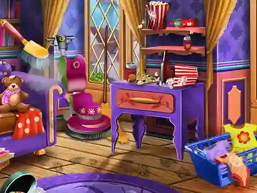Гульня Dirty Palace Cleaning онлайн