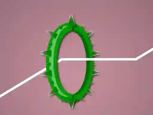 Гульня Spike Rings онлайн