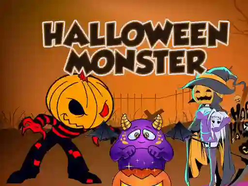 Гульня Halloween Monster онлайн
