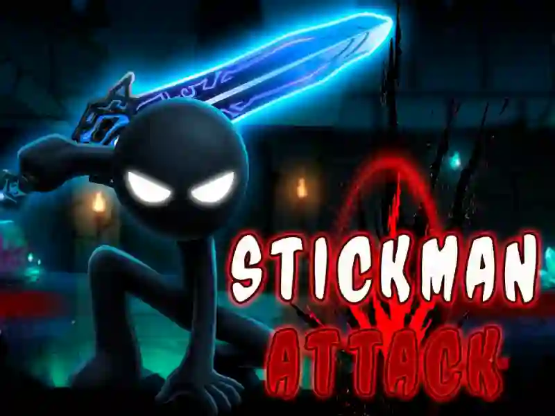 Гульня Stickman Attack онлайн