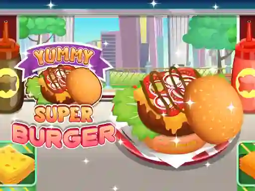 Гульня Yummy Super Burger онлайн