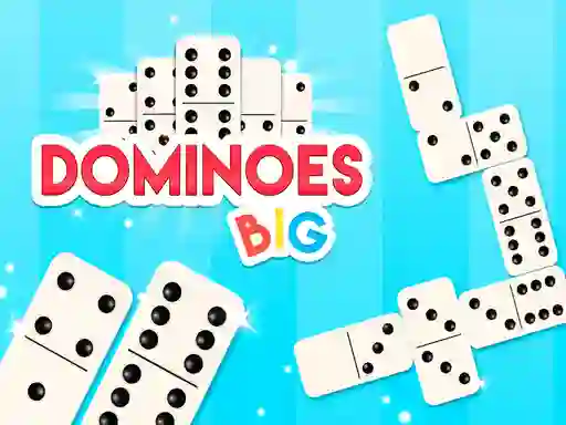 Гульня Dominoes Big онлайн