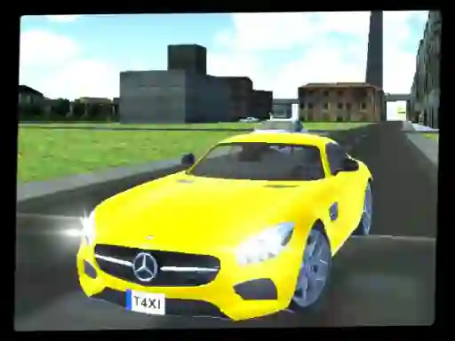 Гульня Big City Taxi Simulator онлайн