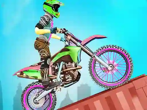 Гульня Bike Stunt Racing 3d онлайн