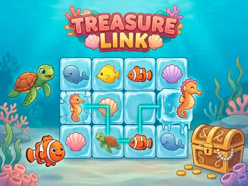 Гульня Treasure Link онлайн