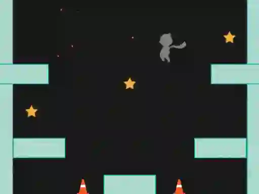 Гульня Boxed Platformer онлайн