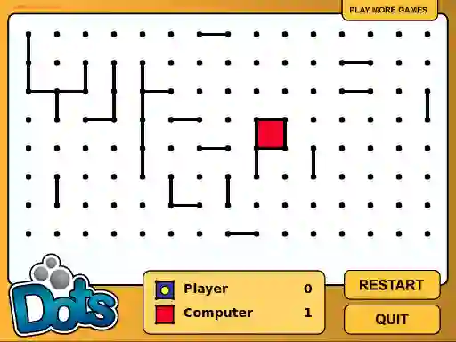 Гульня Dots онлайн