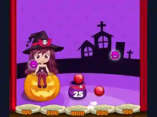 Гульня Bubble Shooter Halloween онлайн