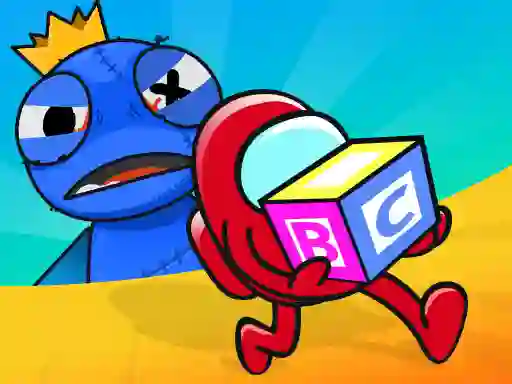 Гульня Hide And Seek Blue Monster онлайн