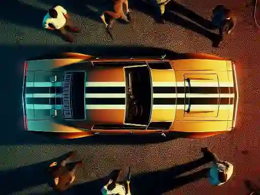 Гульня GTA Car Rush онлайн