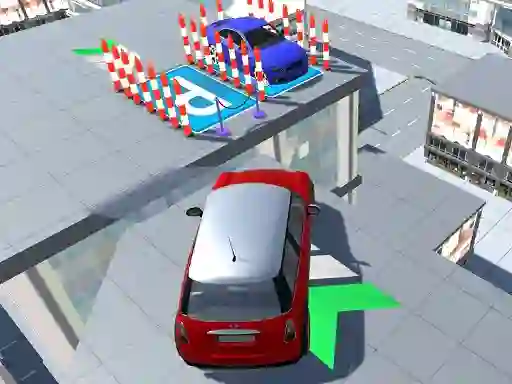 Гульня Xtreme Sky Car Parking онлайн
