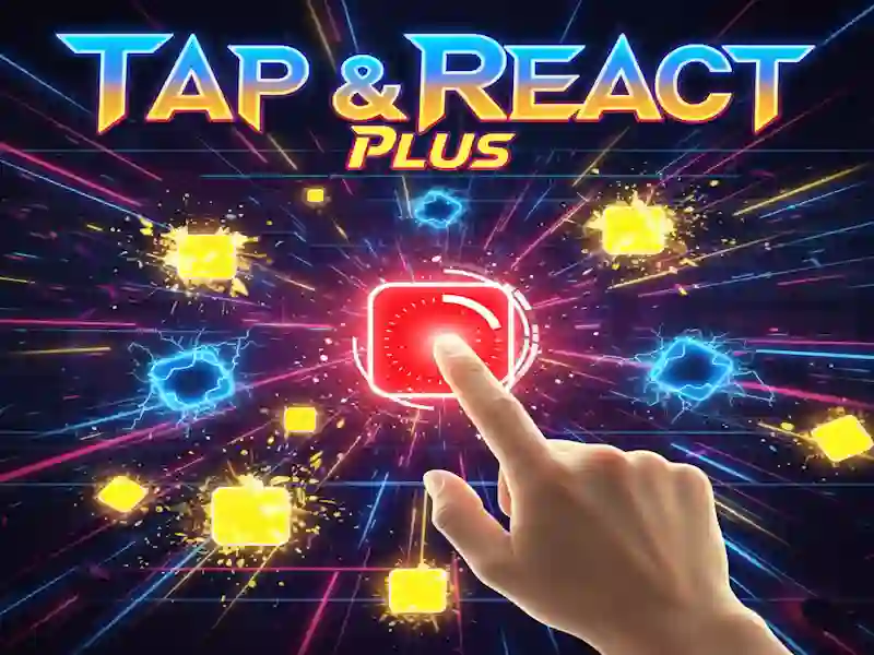 Гульня Tap React Plus онлайн