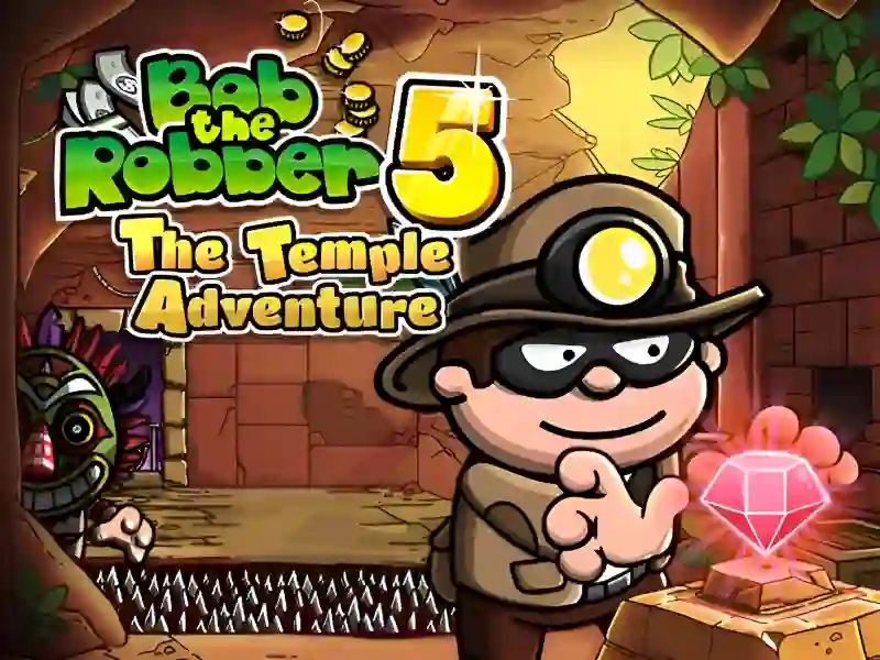 Гульня Bob the Robber 5: Temple Adventure онлайн