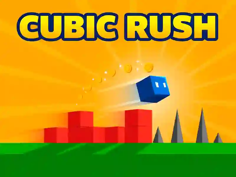 Гульня Cubic Rush онлайн