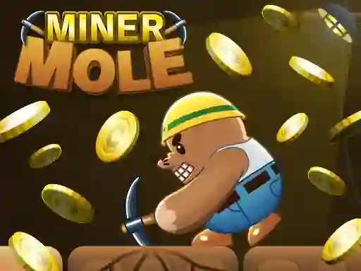 Гульня Miner Mole онлайн