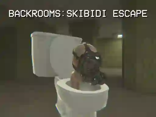 Гульня Backrooms: Skibidi Escape онлайн