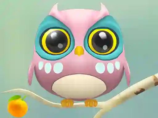Гульня Cute Owl Puzzle онлайн