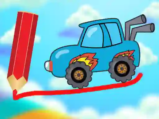 Гульня Draw The Truck Bridge онлайн