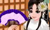 Гульня Kimono Cutie Dress Up онлайн