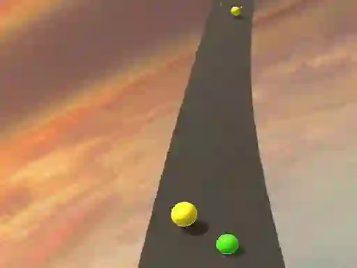 Гульня Sky Ball Race онлайн