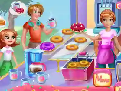 Гульня Annie Cooking Donuts онлайн