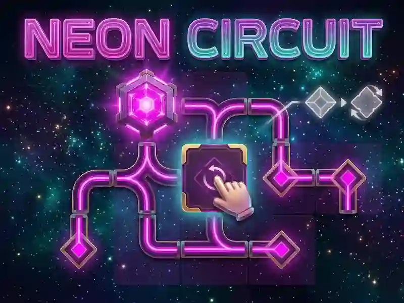 Гульня Neon Circuit онлайн