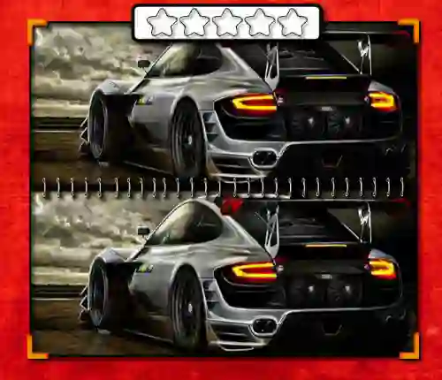 Гульня Racing Cars 25 Differences онлайн