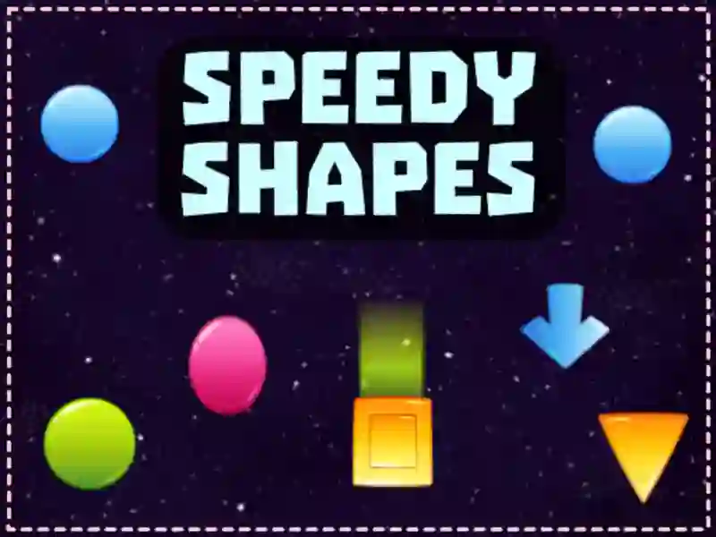 Гульня Speedy Shapes онлайн