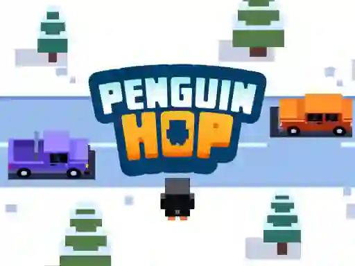 Гульня Penguin Hop онлайн