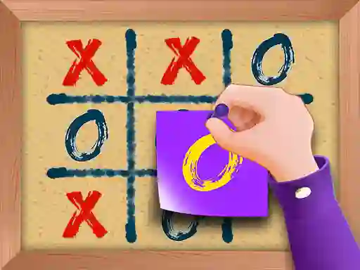 Гульня Tic Tac Toe Office онлайн