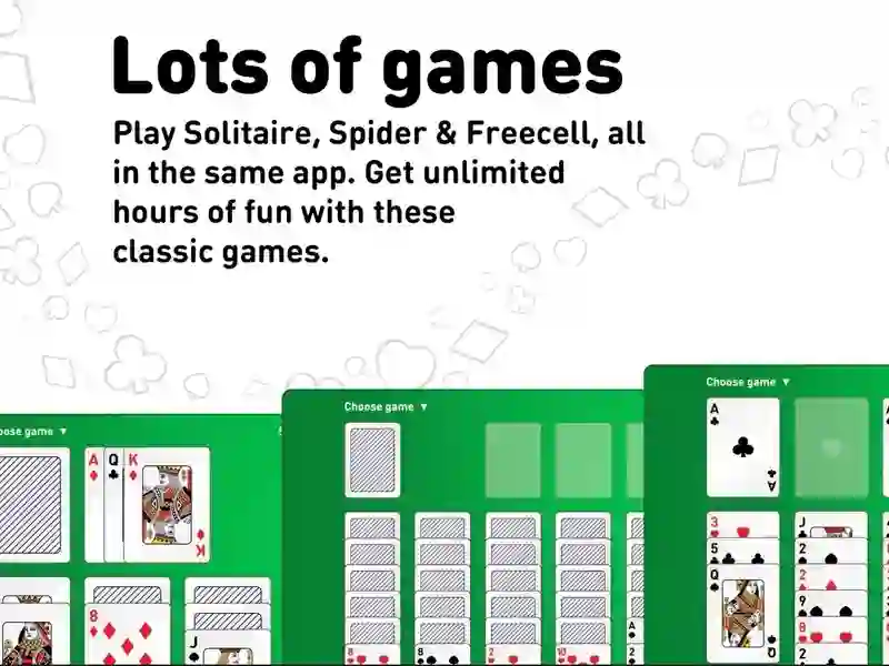 Гульня Solitaire collection: klondike, spider & freecell онлайн