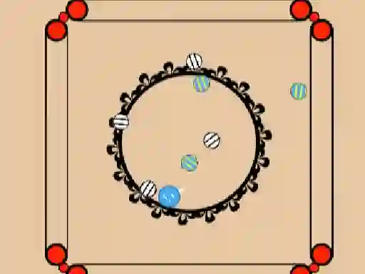 Гульня Carrom онлайн