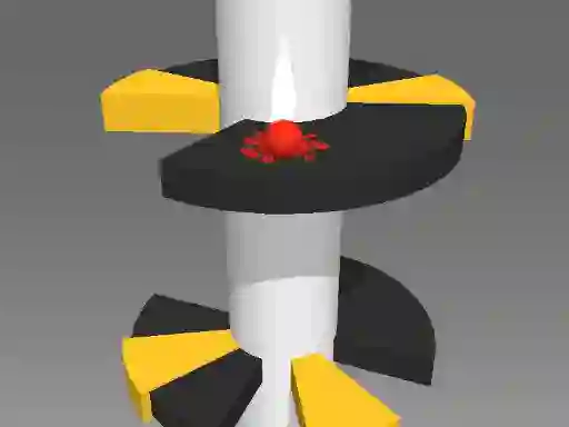 Гульня Endless Helix Jumper онлайн